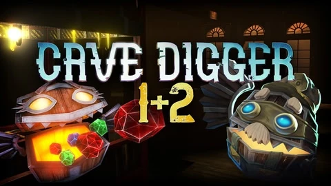 Cave Digger 1 & Cave Digger 2 Bundle cover