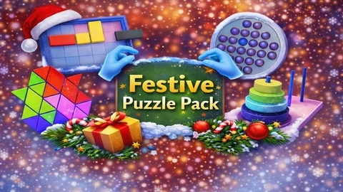 Hand Puzzles Festive Puzzle Pack cover