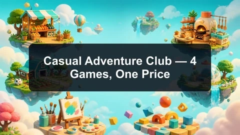Casual Adventure Club — 4 Games, One Price cover