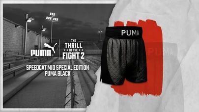 Speedcat Mid Special Edition Puma Black Shorts cover