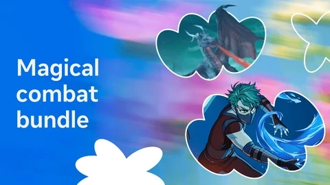Magical combat cover