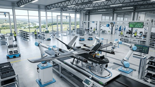 Drone Assembly Plant cover