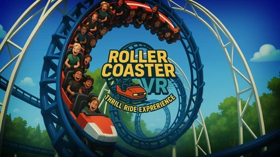 Sci-Fi Galaxy Roller Coaster VR Ride: Comic Coaster Experience cover