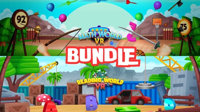 Math & Reading World VR Bundle cover
