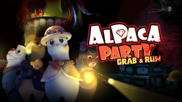 Grab & Run Alpaca party cover