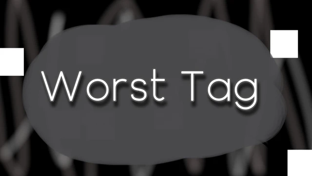 Worst Tag V2 cover