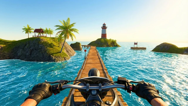 Bike Stunt Extreme : Moto Off Track Game cover