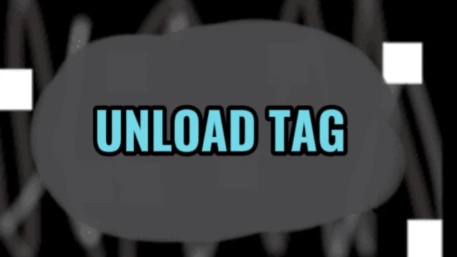 Unload Tag cover