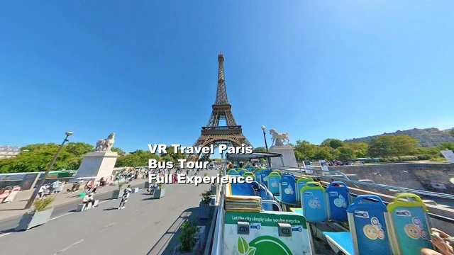 VR Travel Paris Bus Tour Full Experience cover