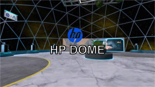 HP Virtual Experience Dome cover