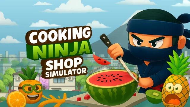 Cooking Ninja Shop Simulator cover
