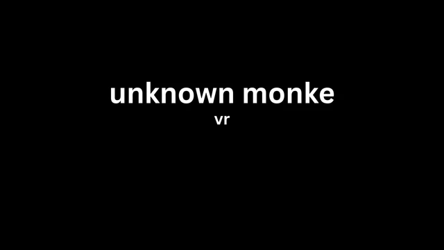 Unknown Monke cover