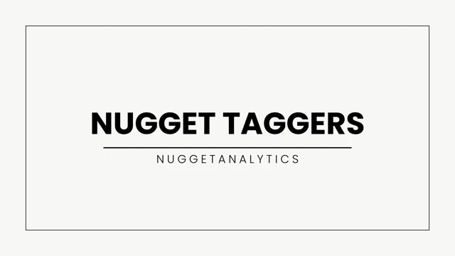 Nugget Taggersㅤ cover