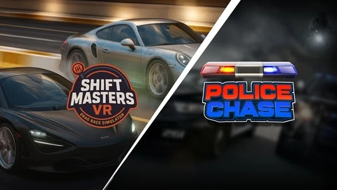 Police Chase - Car & Bike Racing Game | Shift Masters VR – Drag Race Simulator cover