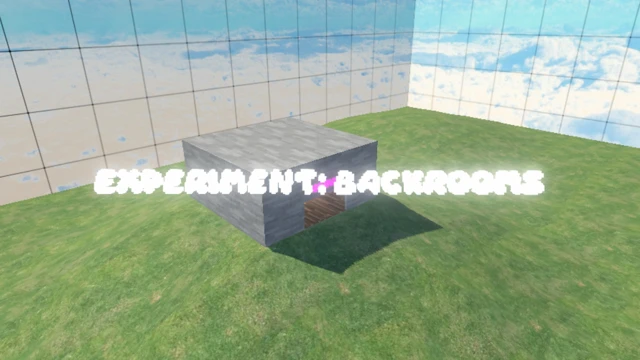 Experiment: Backrooms cover