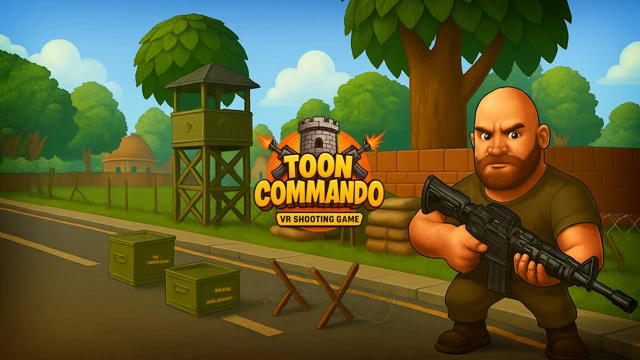 Toon Commando - VR Shooting Game cover