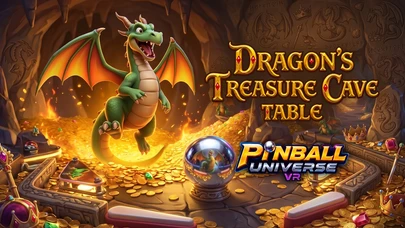 Dragon's Treasure Cave Table - Pinball Universe VR cover