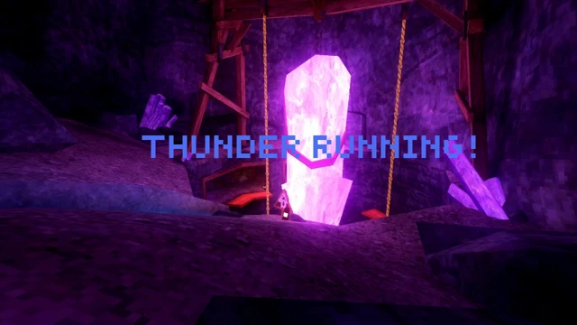 THUNDER RUNNING cover
