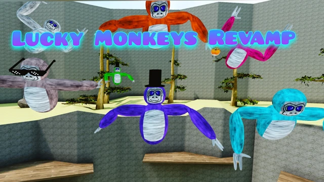 Lucky Monkeys: Revamp cover