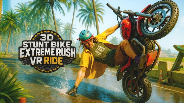 3D Stunt Bike Extreme Rush VR Ride cover