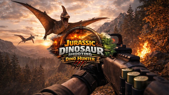 Jurassic Dinosaur Shooting : Dino Hunter cover