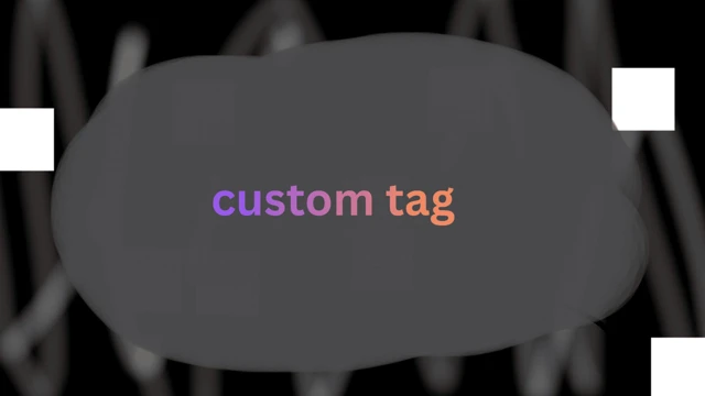 custom tag cover