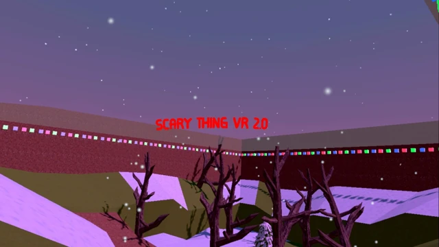 SCARY THING VR 2.0 cover