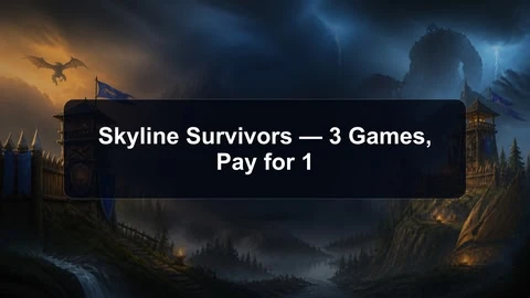 Skyline Survivors — 3 Games, Pay for 1 cover