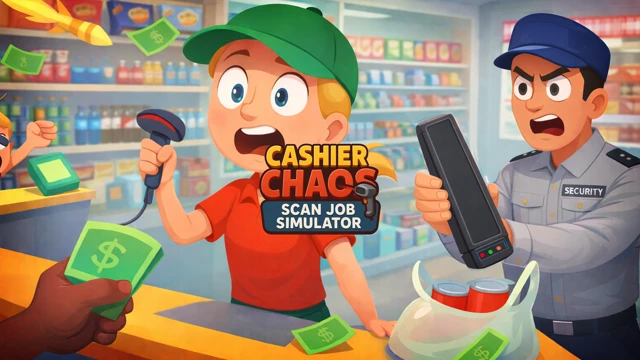 Cashier Chaos: Scan Job Simulator cover