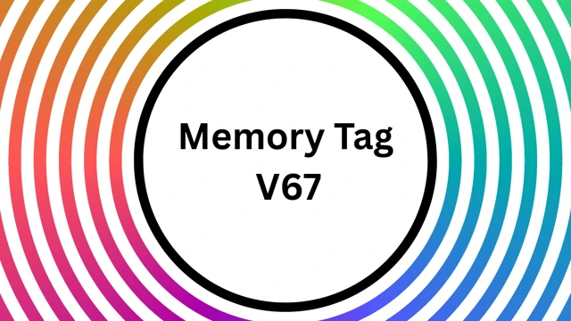 Memory Tag V67 cover