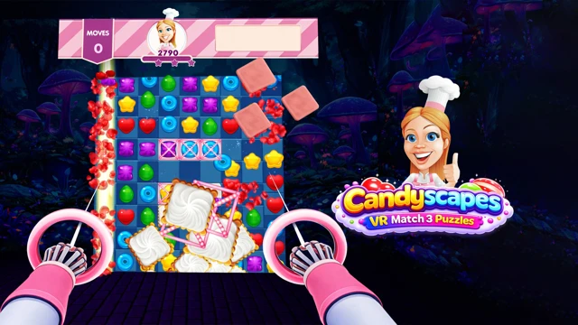 Candyscapes - VR Match 3 Puzzles cover