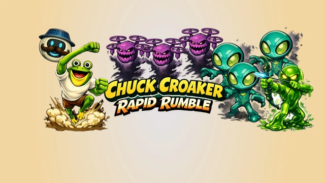 Chuck Croaker: Rapid Rumble cover