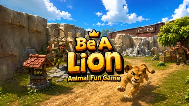 Be A Lion - Animal Fun Game cover