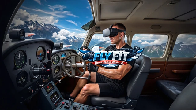FlyFit - Fitness Flight Simulator cover