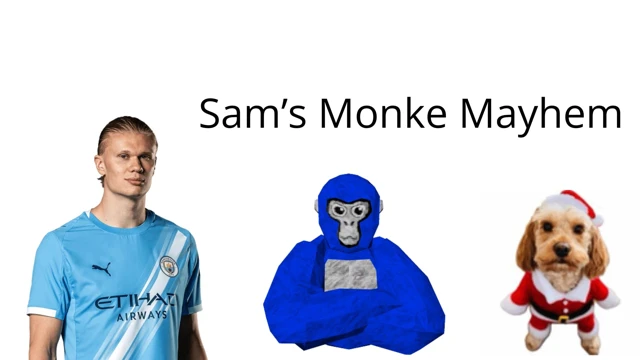 Sam's Monke Mayhem cover