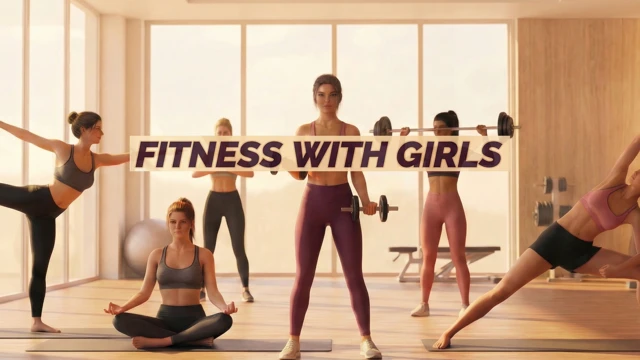 Fitness with girls cover