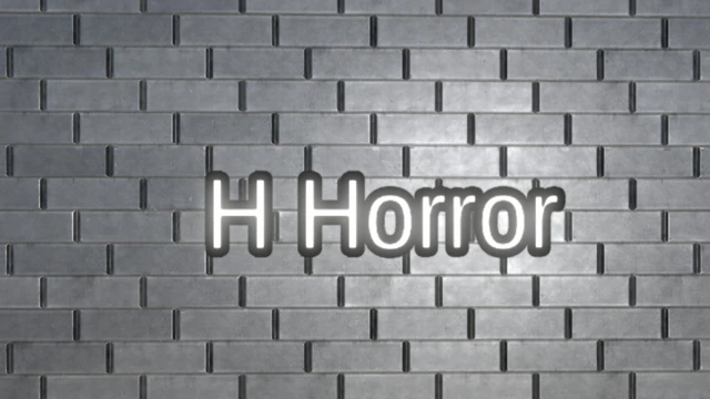 H Horror cover