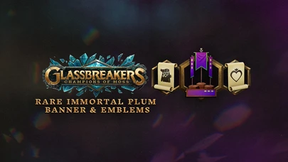 Rare Immortal Plum Banner & Emblems [Glassbreakers] cover