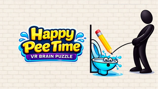 Happy Pee Time: VR Brain Puzzle cover