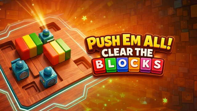 Push Em All! Clear the Blocks cover