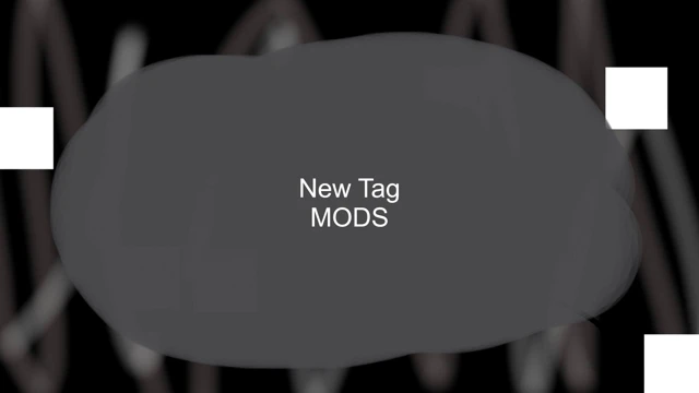 New Tag MODS cover