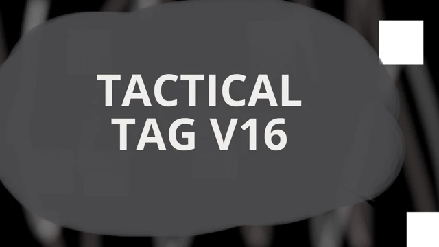 TACTICAL TAG V16 cover