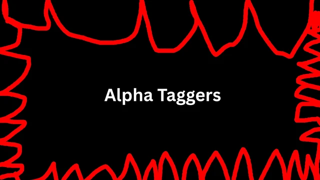 Alpha Taggers cover
