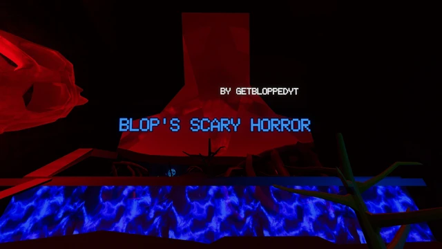 Blop's Scary Horror cover