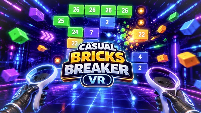 Casual Bricks Breaker VR cover
