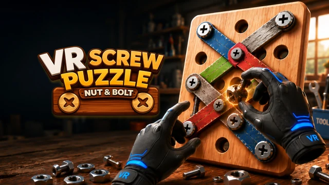 VR Screw Puzzle: Nut & Bolt cover