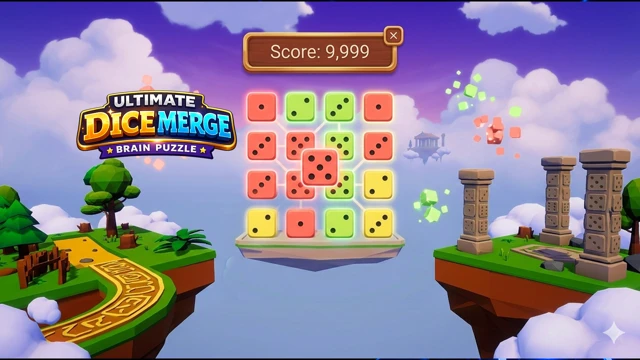 Ultimate Dice Merge: Brain Puzzle cover