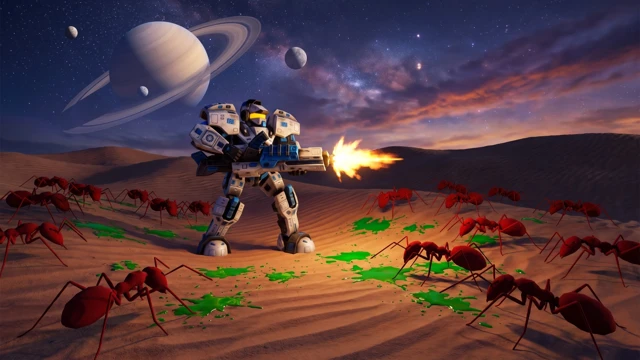 Arcade Shooter: Space Alien Sunrise cover