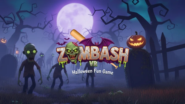 Zombash VR - Halloween Fun Game cover