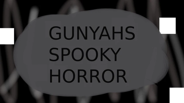 Gunyah's Spooky Horror cover